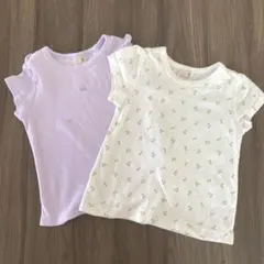 プティマイン　petit main プティプラ　半袖　トップス　80 女の子
