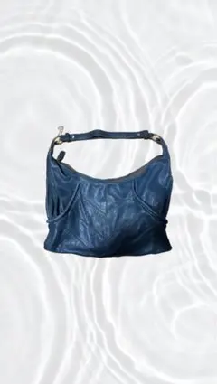 vintage leather 2way bag