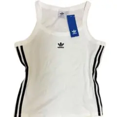 adidas ホワイト タンクトップ M