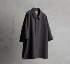 【ATTACHMENT × WYM】MINIMAL ZIP BOX SHIRT