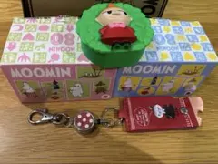 ムーミン リトルミィ ドアオープナー 非接触 リール付キーホルダー おまけ付き