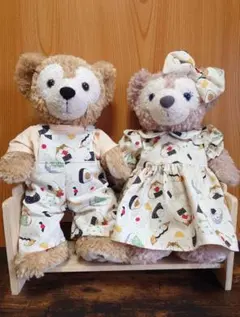 ダッフィー・シェリーメイSサイズのコスチュームおにぎり