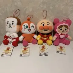 それいけ！アンパンマン　ころふわなかよしぬいぐるみVer.3 全４種セット