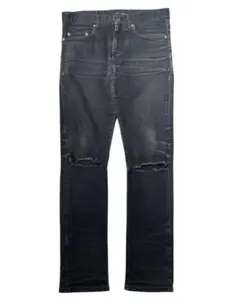 14AW Saint Laurent Paris ニークラックシュスキニーデニムのサムネイル