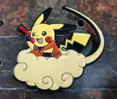 【新品未使用】 ポケモン/ピカチュウ&筋斗雲 ピンズ/ピンバッジ
