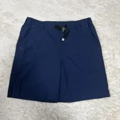 【美品】Columbia ショートパンツ　紺　L アウトドア　ベルト　ナイロン