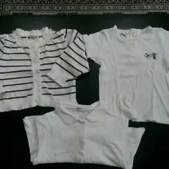 子供 80 トップス 3点セット