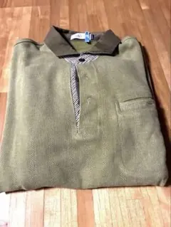 SIMPLE LIFE ポロシャツ オリーブグリーン