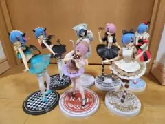 Re:ゼロから始める異世界生活 裸品フィギュア 6体セット - メルカリ