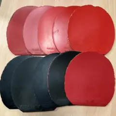 卓球用ラバー 中古品 10枚セット