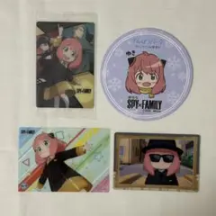 SPY×FAMILY アーニャ クリアカード コースター