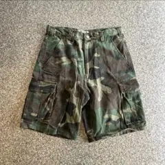vintage camo baggy shorts 迷彩 バギーショーツ - メルカリ
