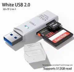 （新品）USB2.0 Micro SDカードリーダー TF