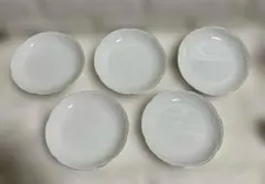 大倉陶園 OKURA プレート 5枚セット 白磁 金縁 洋食器のサムネイル