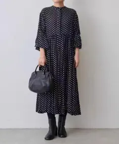 2025年最新】ビアズリー ドットギャザーワンピースの人気