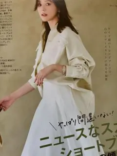 美品 Healthy denim オーバーサイズ シャツ デニムシャツ 白のサムネイル