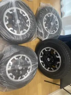 AUTECH キャラバン 純正15インチ タイヤホイール 4本セット新車取り外し AUTECH キャラバン 純正15インチ タイヤホイール 4本セット新車
