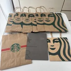 スターバックス ショップ袋 9枚セット リザーブ付き