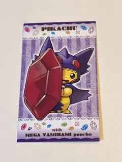 ポケットモンスター ポケモン メガヤミラミのポンチョを着たピカチュウ 