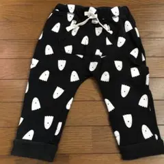 GAP ゴースト柄 おばけ黒パンツ 80cm