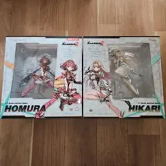 ゼノブレイド　ホムラ　ヒカリ　スケールフィギュア　マックスファクトリー