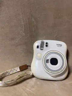【ジャンク品/即日発送】instax mini 25 チェキ 白　ホワイト