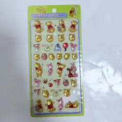 正規品　プーさん　第一弾　ボンボンドロップシール　ディズニー