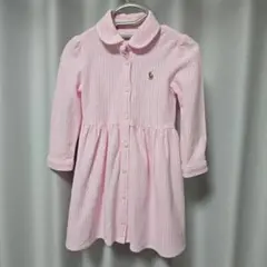 ラルフローレン ピンクストライプ ワンピース