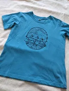モンベル速乾ＸＳ大人レディースTシャツ青ブルー速乾のサムネイル