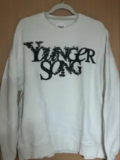 Younger Song ホワイト スウェット