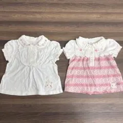 クーラクール トップス2枚セット 80