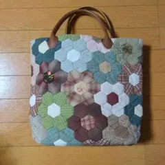 ハンドメイドトートバック 大きめ