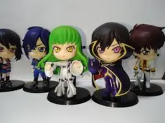 コードギアス一番くじ•亡国のアキトきゅんキャラ　　　5点セット
