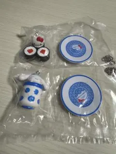 サンリオキャラクターズ お寿司キーチェーンハローキティ・シナモロール 2個セット