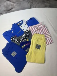 新品・タグ付き！子供服90サイズ7点セット①