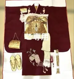 たこす様ご専用⭐︎ 七五三　正絹　着物セット　7歳