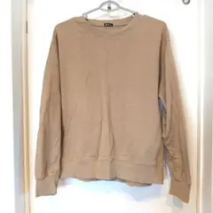 トレーナー　ベージュ　レディース　M