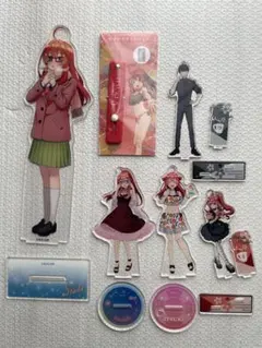 五等分の花嫁　アクリルスタンド　まとめ売り 中野五月　上杉風太郎