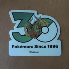 韓国 ポケモン 30周年 ロゴステッカー アノホラグサ