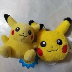 ポケモン ピカチュウ ぬいぐるみ ポーチ 2点セット