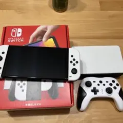 【美品】Nintendo Switch 有機EL本体 特典付き＆付属品完備
