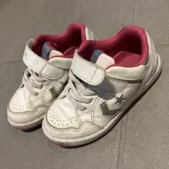 コンバース キッズスニーカー ホワイト/ピンク　16センチ