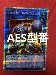 AES型番　遊戯王　泰亜　アジア英語　剛鬼ザ・パワーロード・オーガ　プリシク