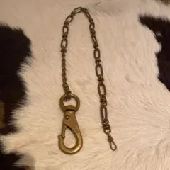 真鍮 ウォレットチェーン