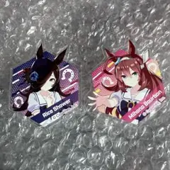 ウマ娘 ミホノブルボン ライスシャワー アクリルバッジ