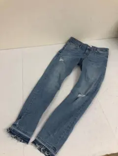 ZARA ザラ★ダメージデニムパンツ★スキニーパンツ★EUR38 USA6