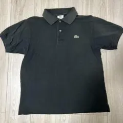 Lacoste 黒ポロシャツarchive swag y2k flexwitme - メルカリ