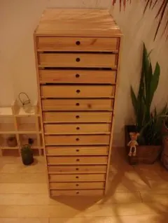 木製書類整理棚 5列×40段 レターケース 飾り棚 古家具 古道具 - メルカリ
