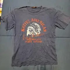 メンズ半袖Tシャツ インディアン 4L