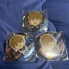 瀬口黎弥　75mm缶バッジ FNT セット